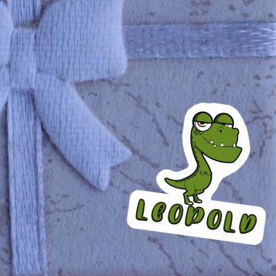 Sticker Dino Leopold Laptop Image