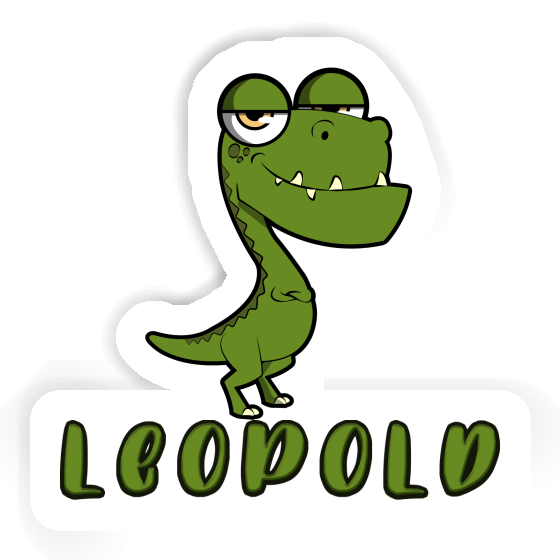 Dinosaurier Sticker Leopold Gift package Image