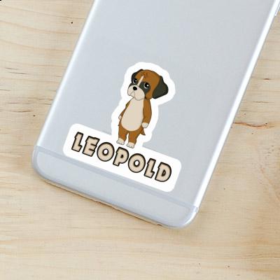 Leopold Sticker Deutscher Boxer Laptop Image