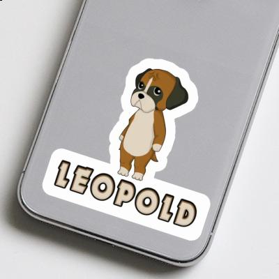 Leopold Sticker Deutscher Boxer Laptop Image