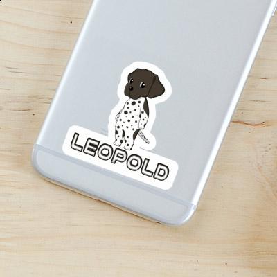 Leopold Sticker German Shorthaired Pointer Laptop Image