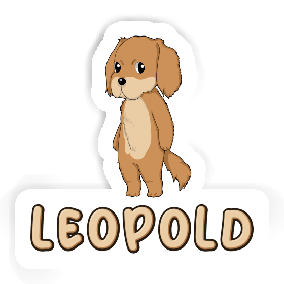 Hovawart Sticker Leopold Laptop Image