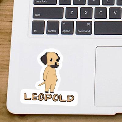 Sticker Leopold Rhodesian Ridgeback Notebook Image