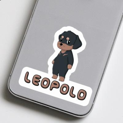 Leopold Autocollant Rottweiler Laptop Image