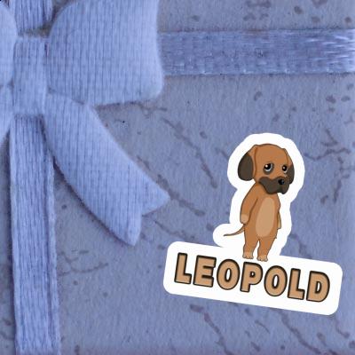 Leopold Aufkleber Deutsche Dogge Gift package Image