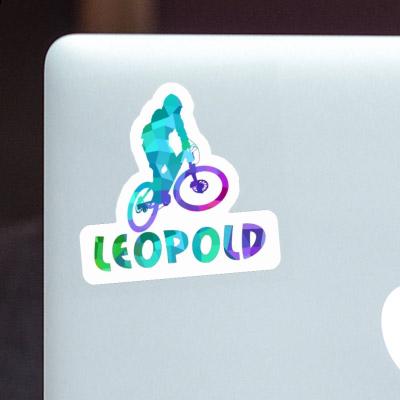 Sticker Leopold Downhiller Laptop Image