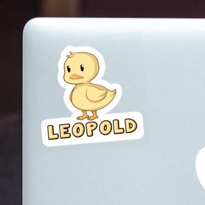 Sticker Leopold Ente Gift package Image