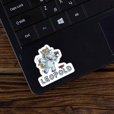 Sticker Unicorn Leopold Image