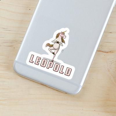 Leopold Sticker Unicorn Laptop Image