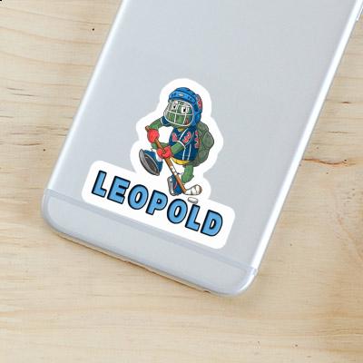 Hockey Player Sticker Leopold Gift package Image