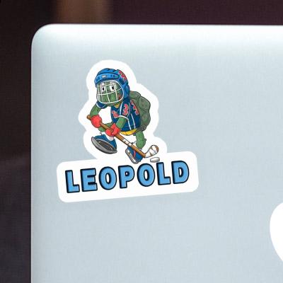 Hockey Player Sticker Leopold Image