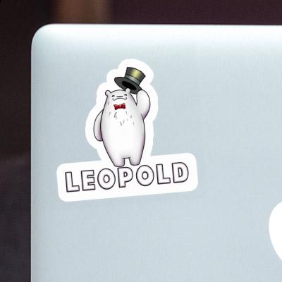 Leopold Sticker Ice Bear Gift package Image