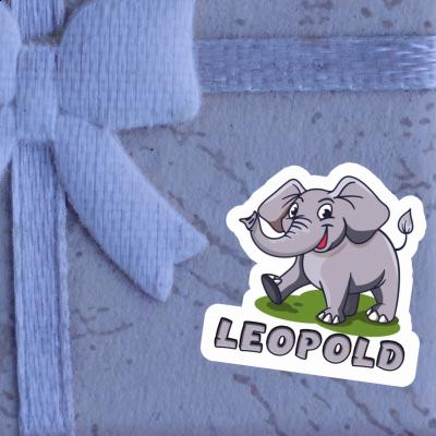 Autocollant Éléphant Leopold Image