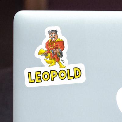 Autocollant Électricien Leopold Laptop Image