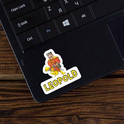 Electrician Sticker Leopold Notebook Image