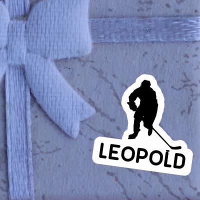 Leopold Sticker Hockey Player Image