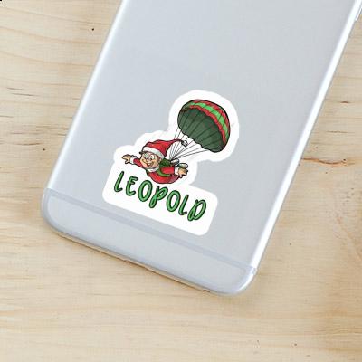 Sticker Leopold Skydiver Image