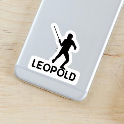 Leopold Sticker Fechter Notebook Image