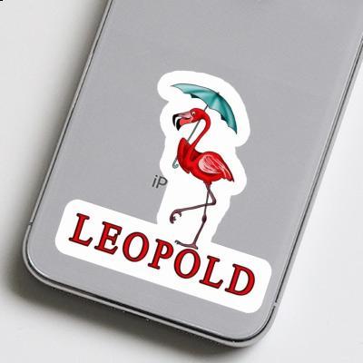 Leopold Sticker Flamingo Gift package Image