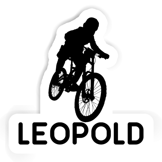 Autocollant Freeride Biker Leopold Notebook Image