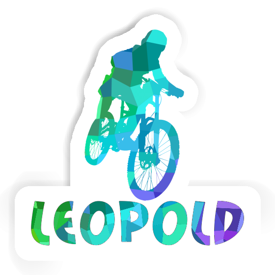 Sticker Freeride Biker Leopold Image