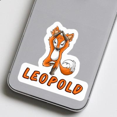 Leopold Sticker Yogi Image