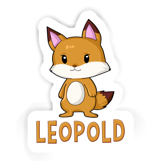 Leopold Sticker Fox Laptop Image