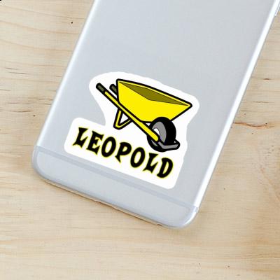 Sticker Leopold Wheelbarrow Image