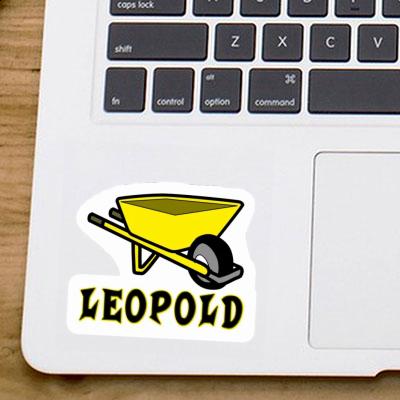 Schubkarre Sticker Leopold Gift package Image