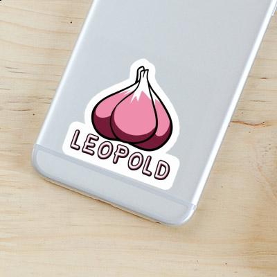 Sticker Garlic Leopold Notebook Image