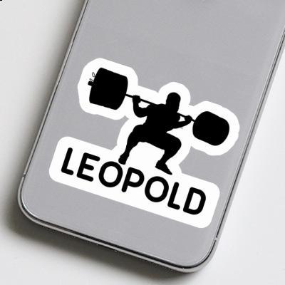 Weightlifter Sticker Leopold Image