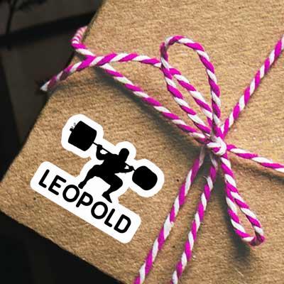 Leopold Sticker Weightlifter Notebook Image