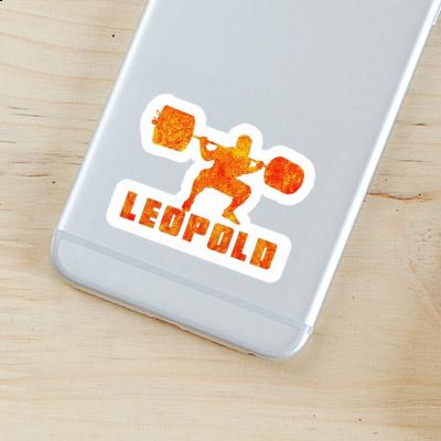 Leopold Sticker Weightlifter Laptop Image