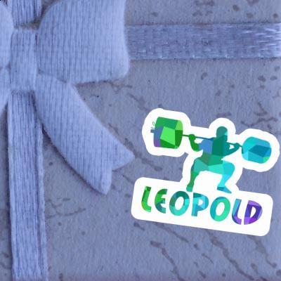 Sticker Weightlifter Leopold Gift package Image