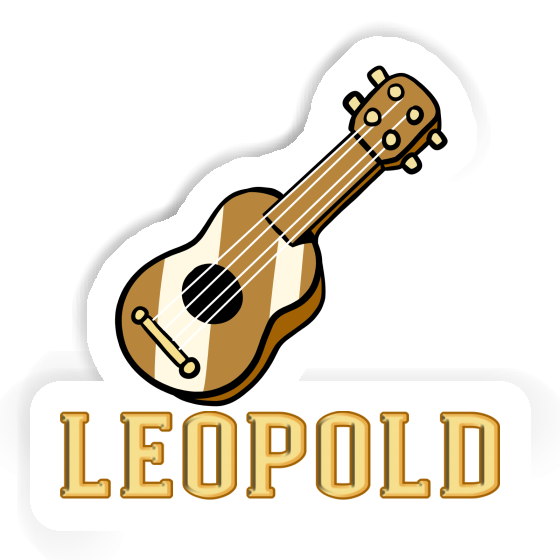 Autocollant Leopold Guitare Gift package Image