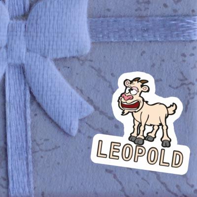 Aufkleber Ziege Leopold Gift package Image