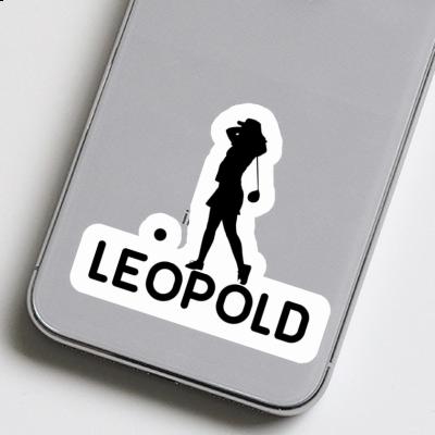 Sticker Leopold Golferin Gift package Image