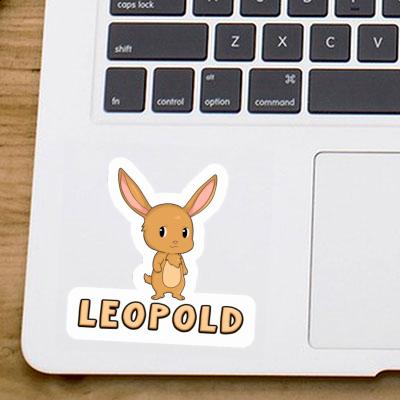 Leopold Sticker Osterhase Gift package Image