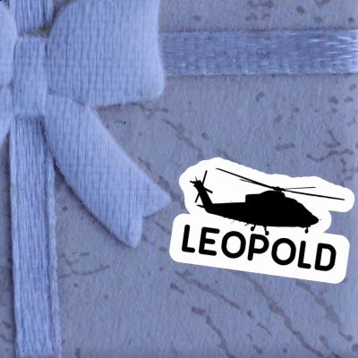 Autocollant Hélicoptère Leopold Image