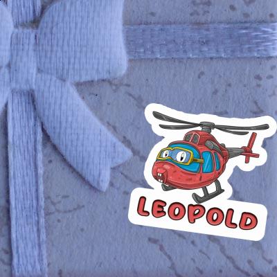 Autocollant Hélicoptère Leopold Gift package Image