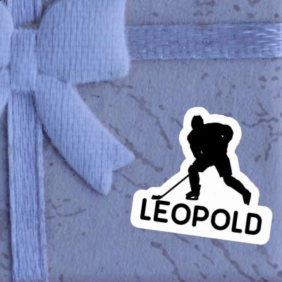 Sticker Hockey Player Leopold Image