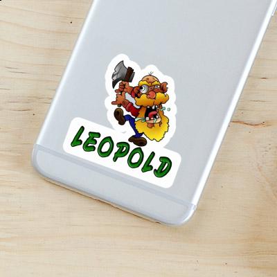 Forestier Autocollant Leopold Laptop Image