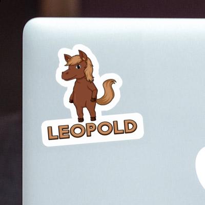 Sticker Horse Leopold Image