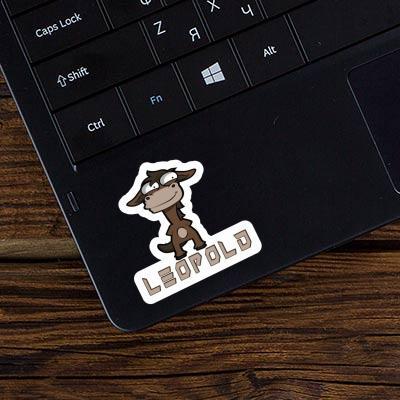 Leopold Sticker Horse Notebook Image