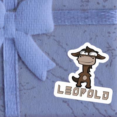 Leopold Sticker Horse Image