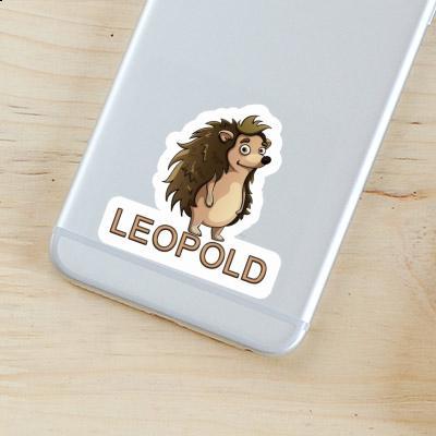 Leopold Sticker Igel Laptop Image