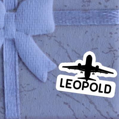 Sticker Leopold Jumbo-Jet Laptop Image