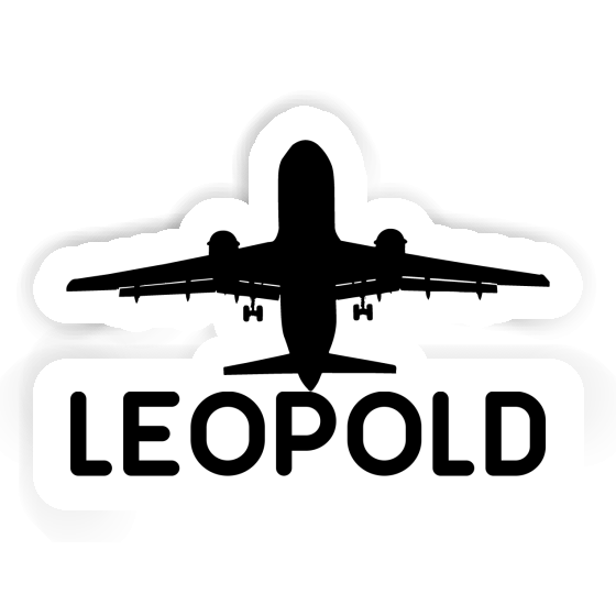 Aufkleber Leopold Jumbo-Jet Gift package Image