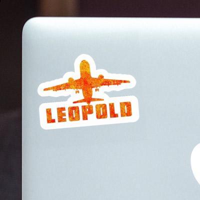 Sticker Jumbo-Jet Leopold Gift package Image