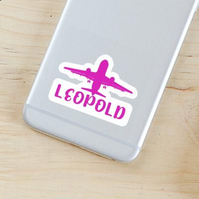 Leopold Sticker Jumbo-Jet Notebook Image